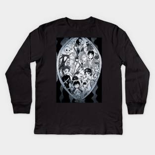 Tim burtom Kids Long Sleeve T-Shirt